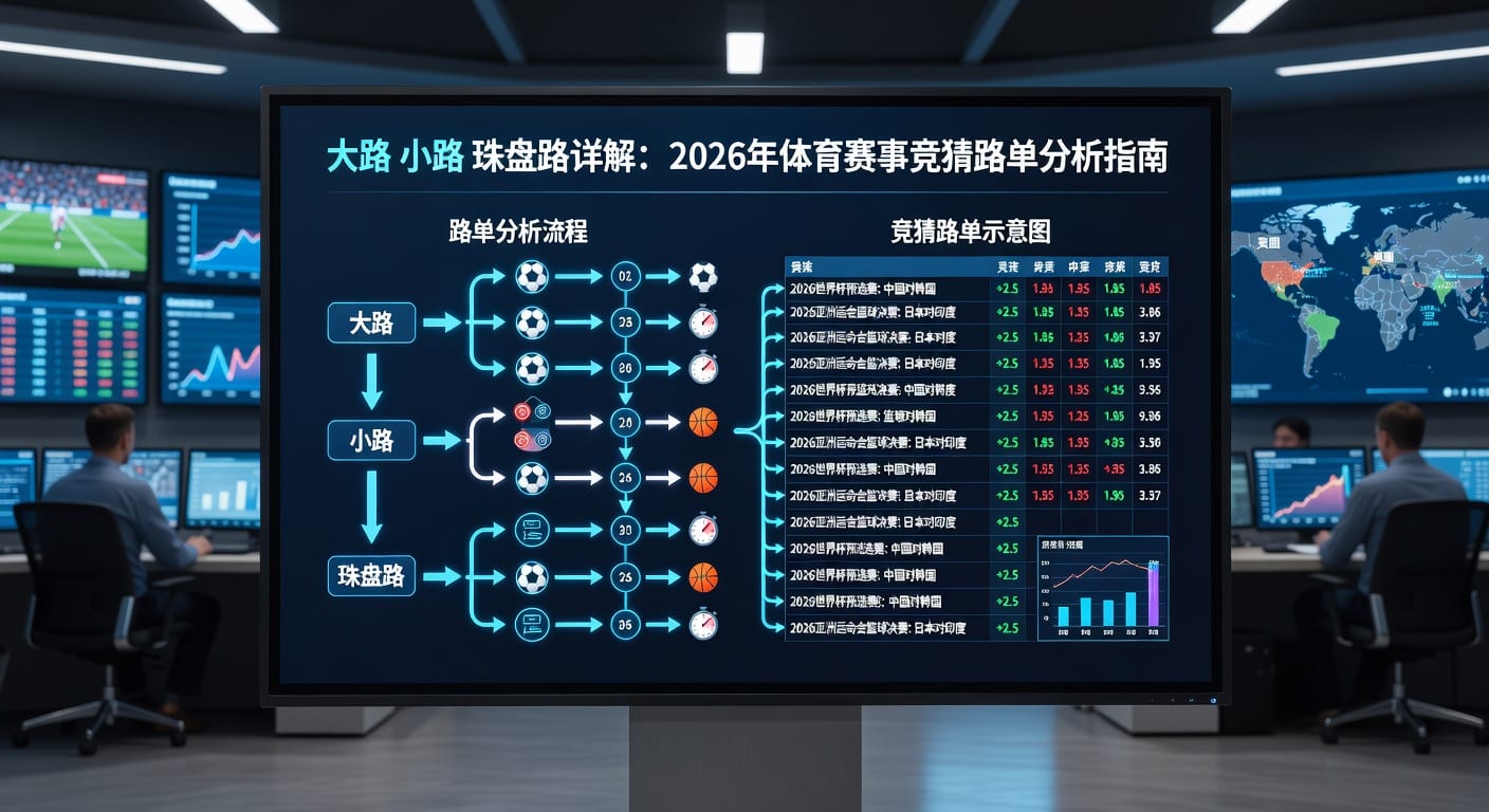 大路小路珠盘路解析与走势判断