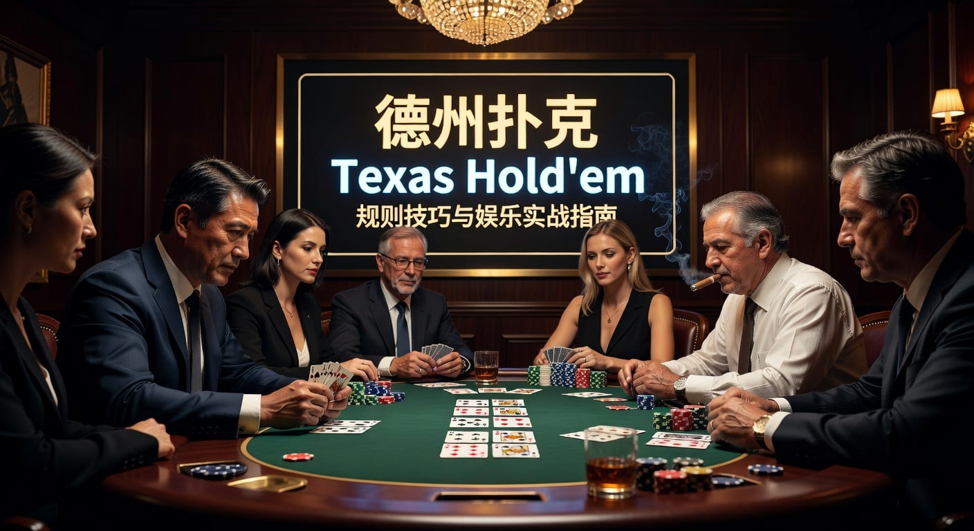 德州扑克 texas hold'em 规则与实战策略