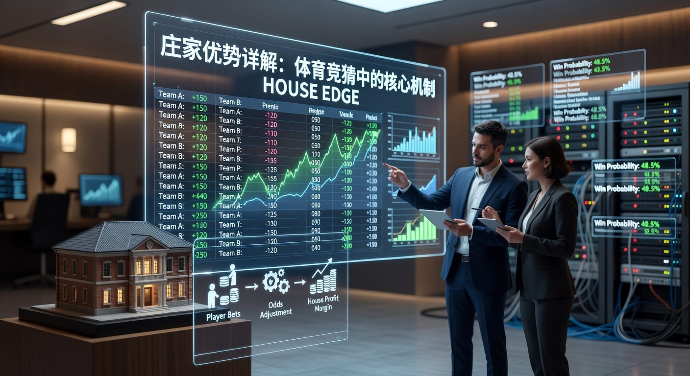 庄家优势 house edge：体育投注中的计算与影响