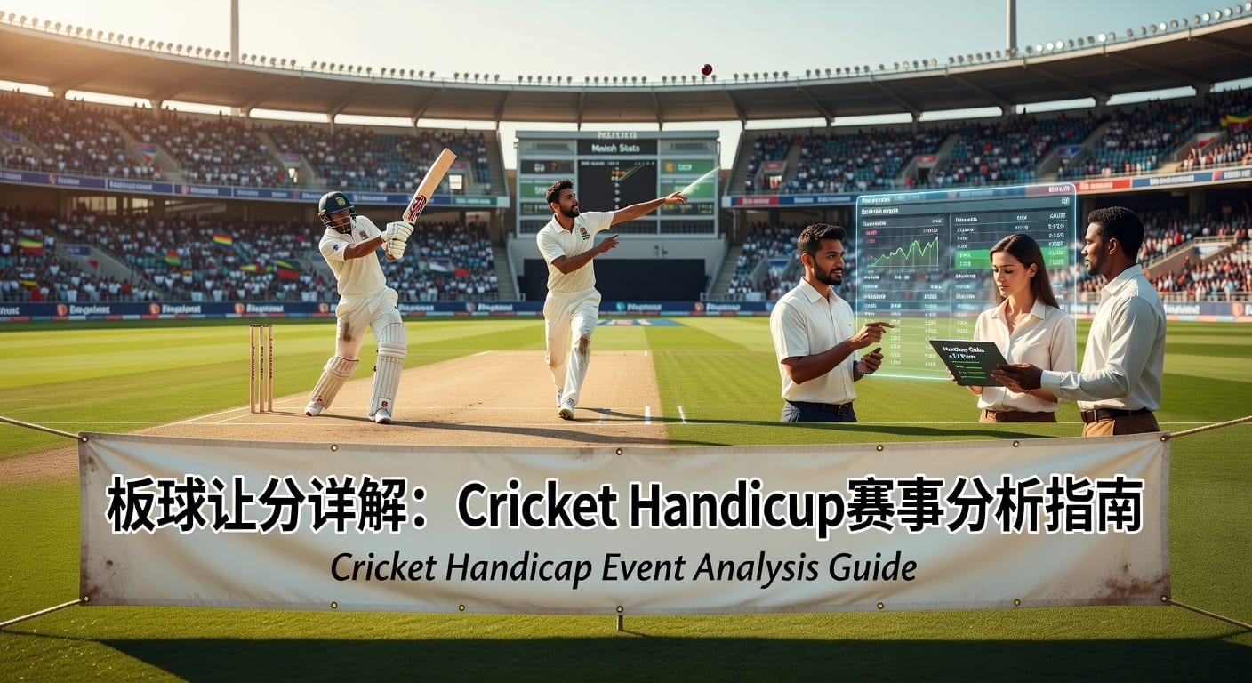 板球让分 Cricket Handicap 完整指南｜盘口逻辑与实战判断