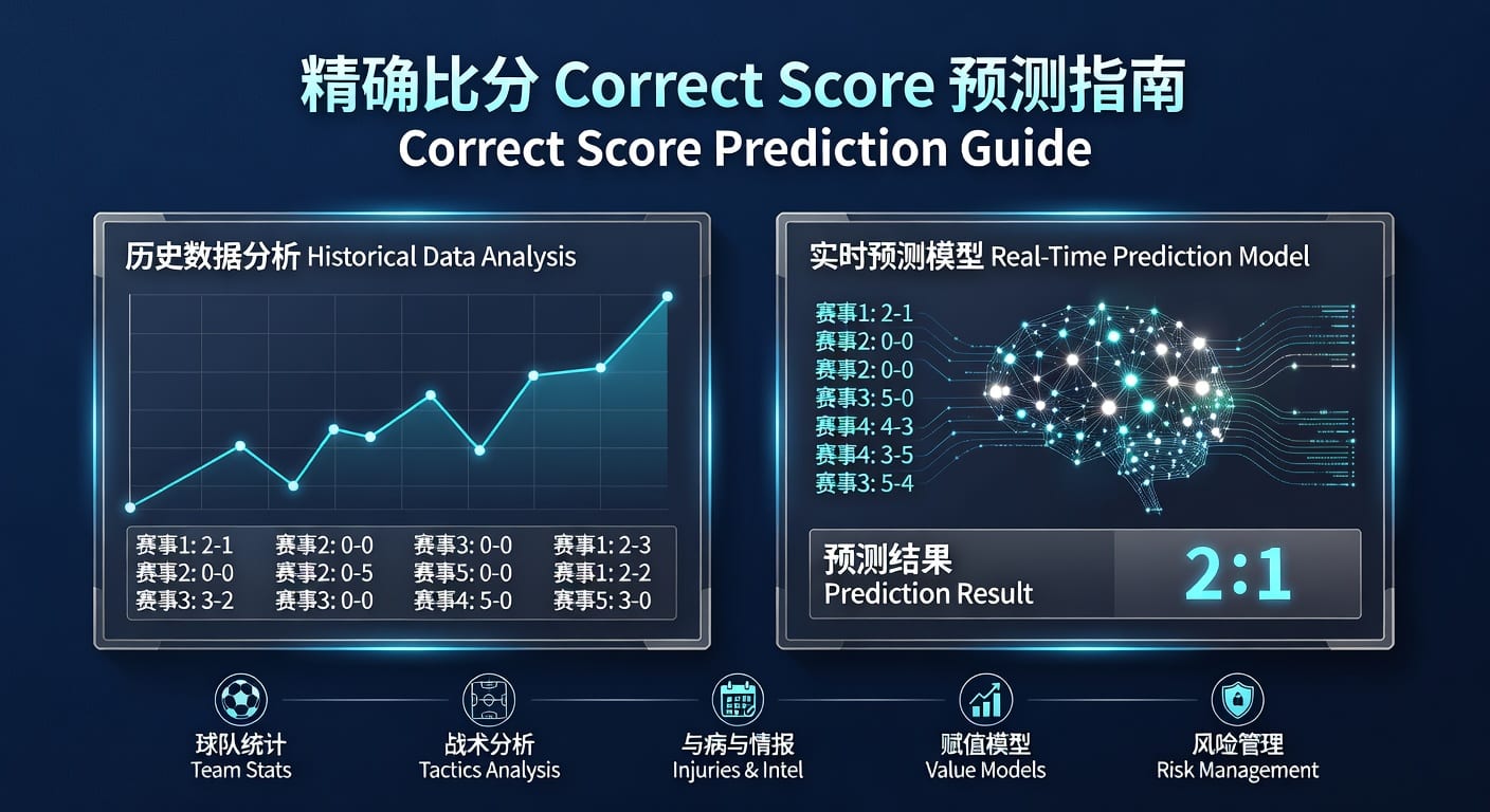 精确比分 correct score：投注技巧、思路与实战判断